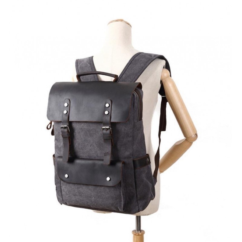 Мужской городской рюкзак Nicholas графит - 1 фото