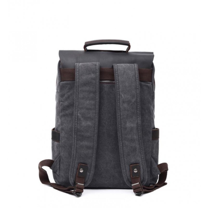 Мужской городской рюкзак Nicholas графит - 5 фото