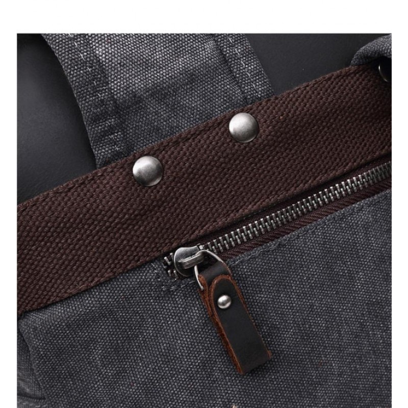 Чоловічий міський рюкзак Nicholas графіт - 10 фото