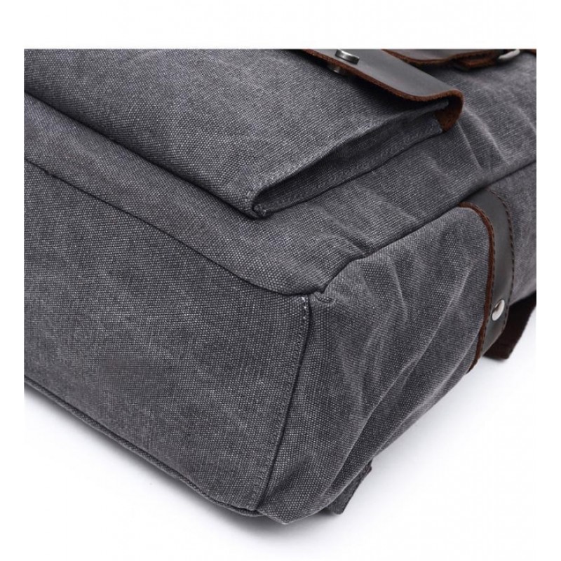 Чоловічий міський рюкзак Nicholas графіт - 14 фото