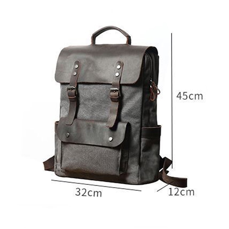 Мужской городской рюкзак Nicholas графит - 15 фото