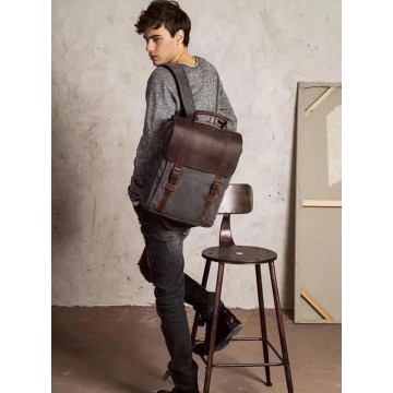 Мужской городской рюкзак Ethan графит фото