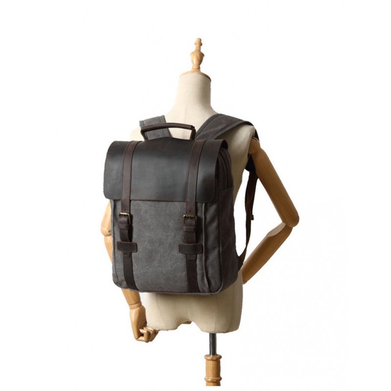 Чоловічий міський рюкзак Ethan графіт - 10 фото