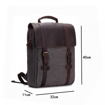 Мужской городской рюкзак Ethan графит фото