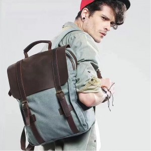 Мужской городской рюкзак Ethan серо-голубой