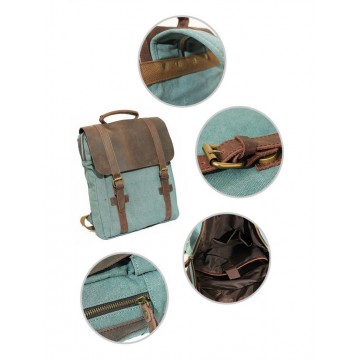 Мужской городской рюкзак Ethan серо-голубой фото