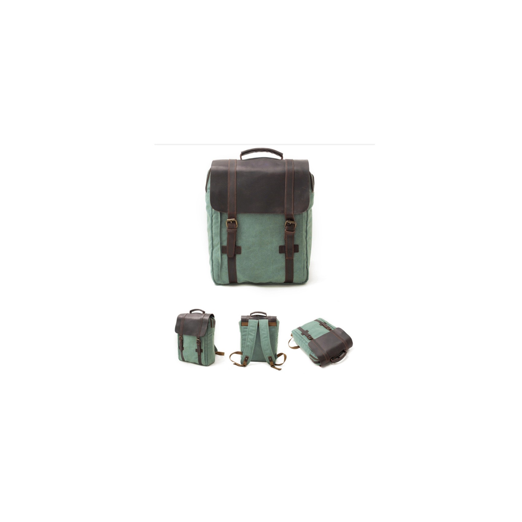 Мужской городской рюкзак Ethan серо-голубой