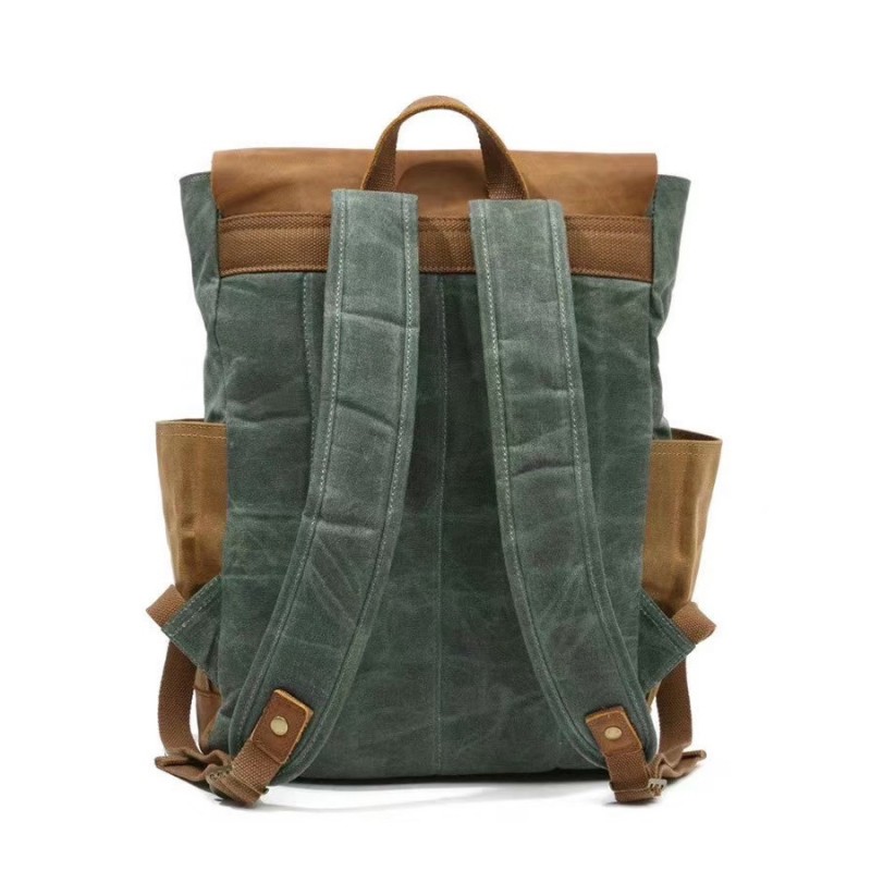 Мужской городской рюкзак Jacob изумрудный - 5 фото