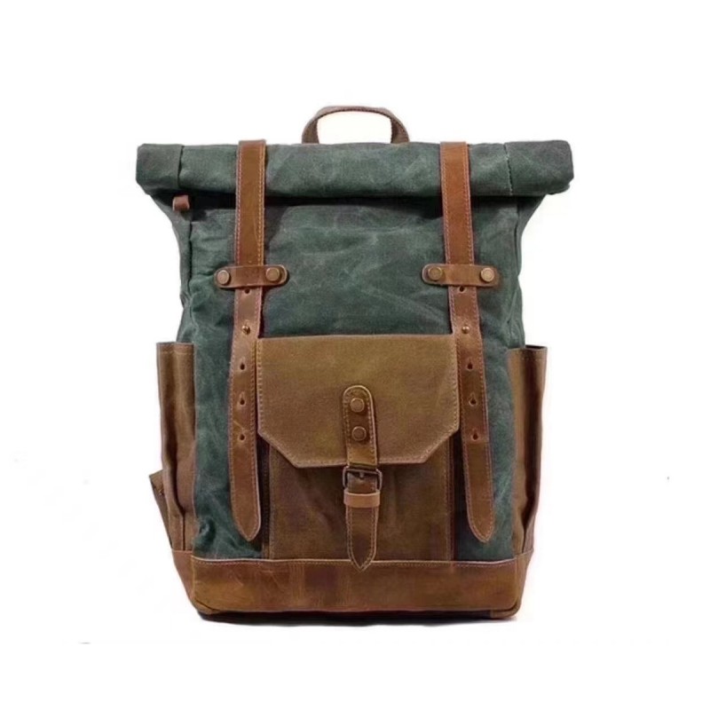 Мужской городской рюкзак Dylan изумрудный - 3 фото