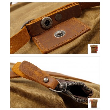 Чоловічий міський рюкзак Brego коричневий фото