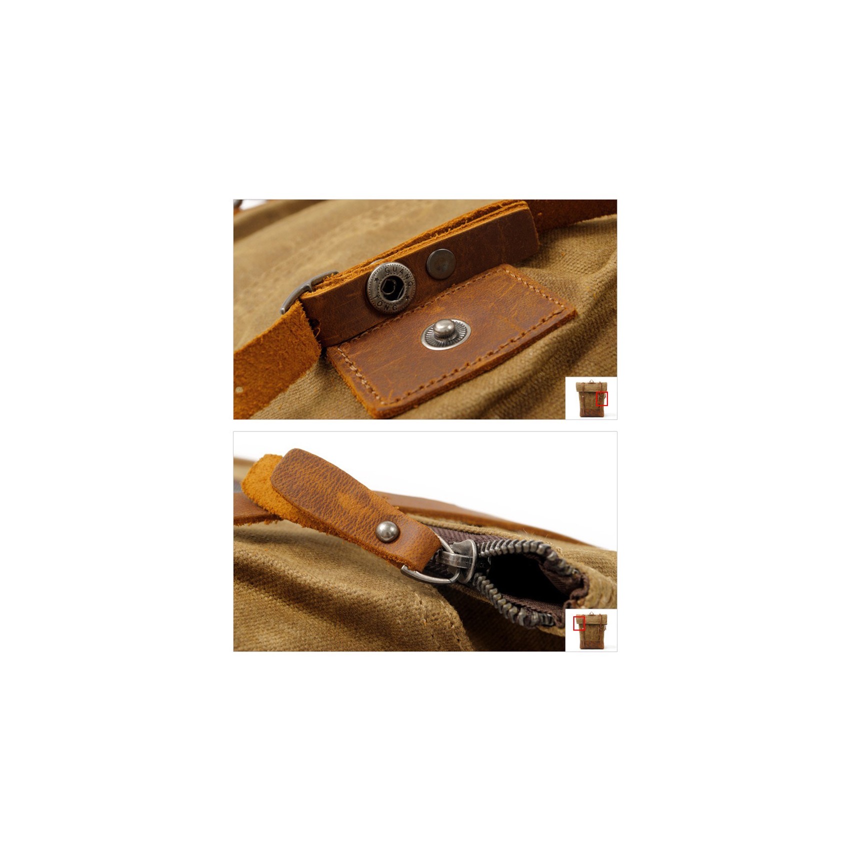 Мужской городской рюкзак Brego коричневый