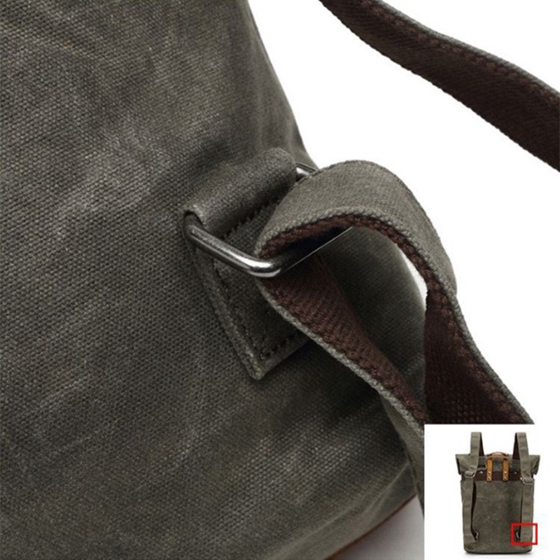 Мужской городской рюкзак Brego тауп - 5 фото