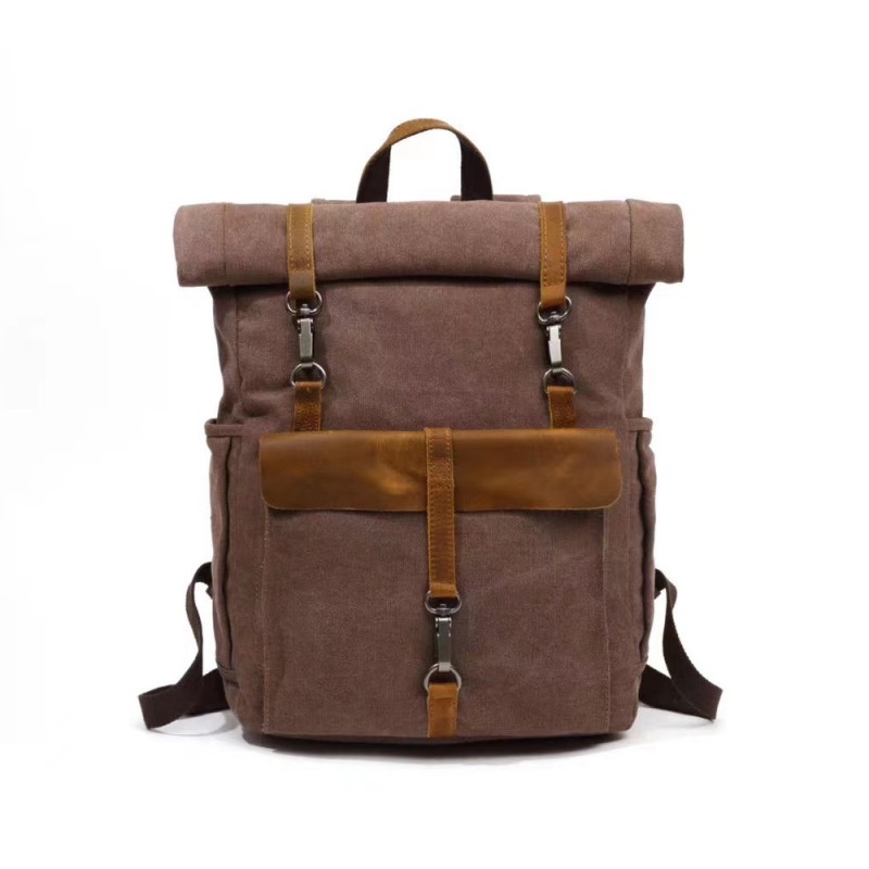 Чоловічий міський рюкзак Fridrich коричневий фото