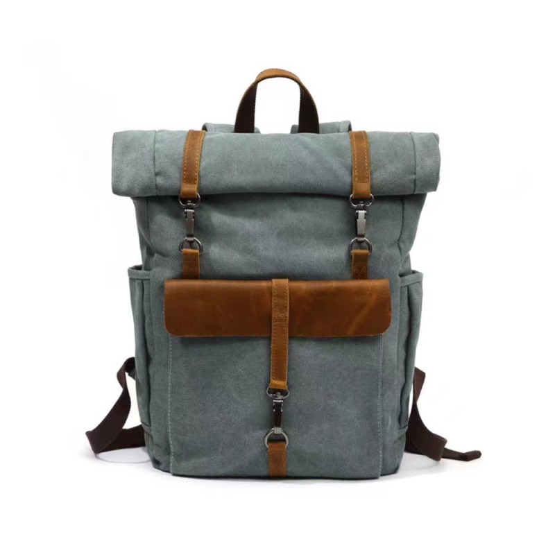 Чоловічий міський рюкзак Fridrich сіро-блакитний