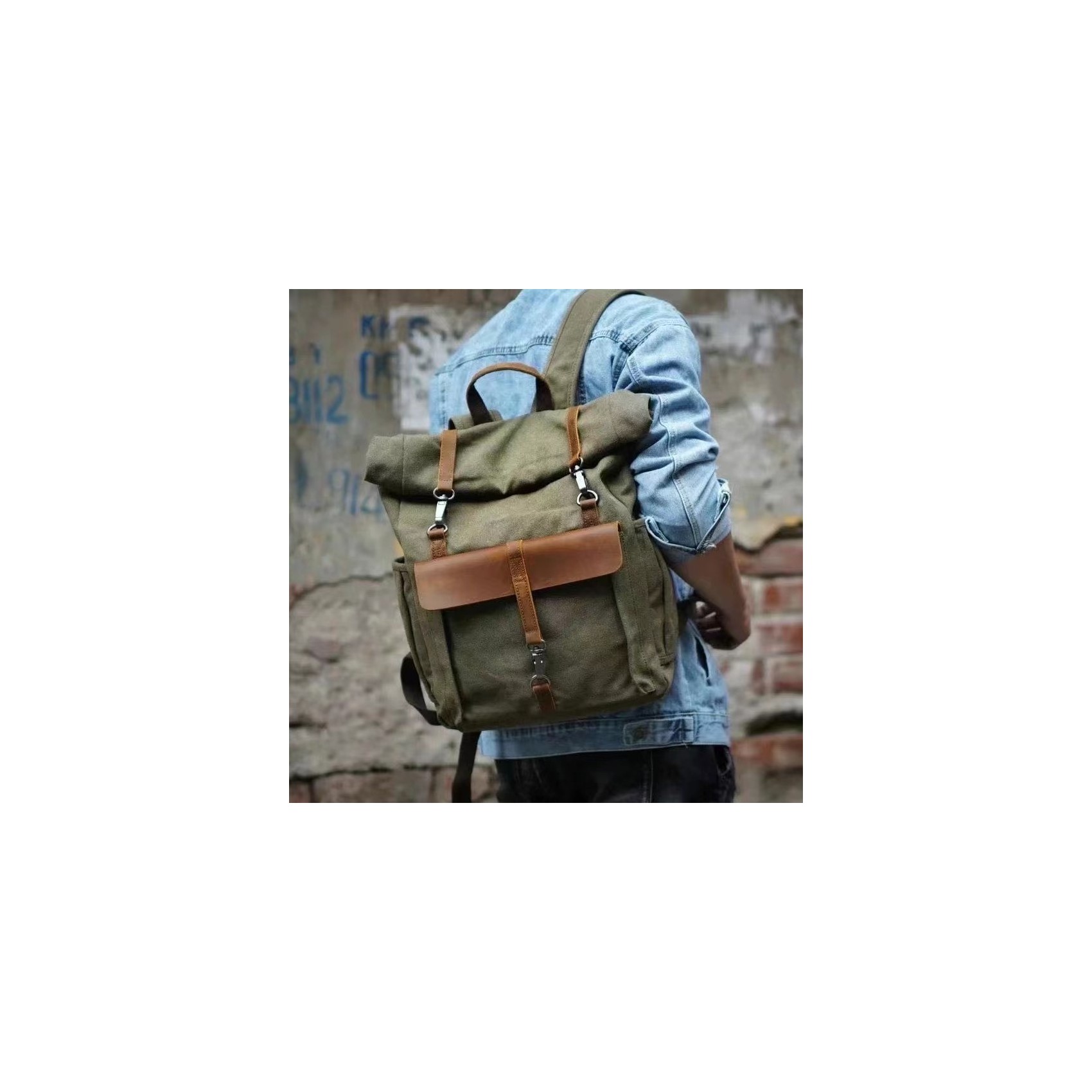 Мужской городской рюкзак Fridrich хаки