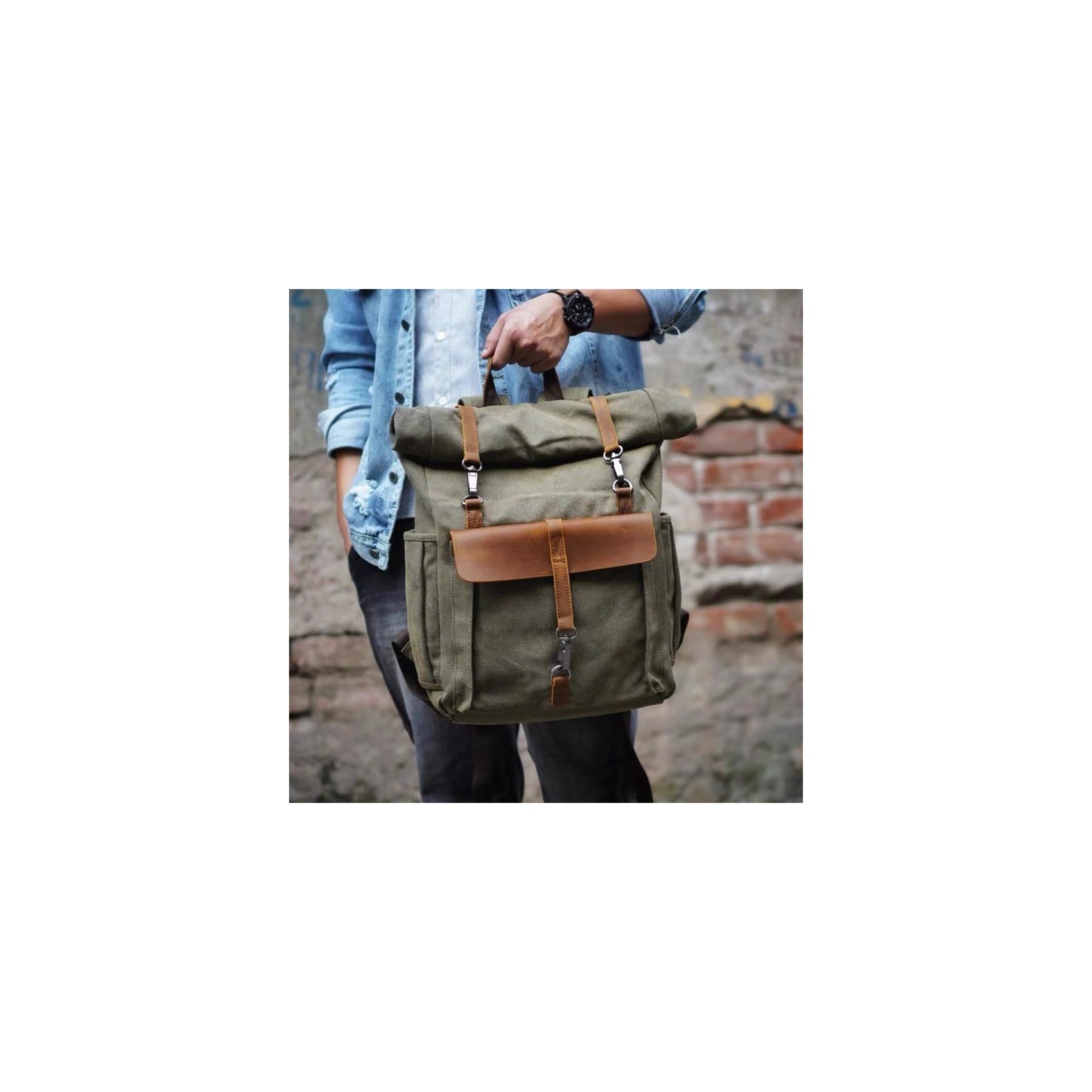 Чоловічий міський рюкзак Fridrich хакі