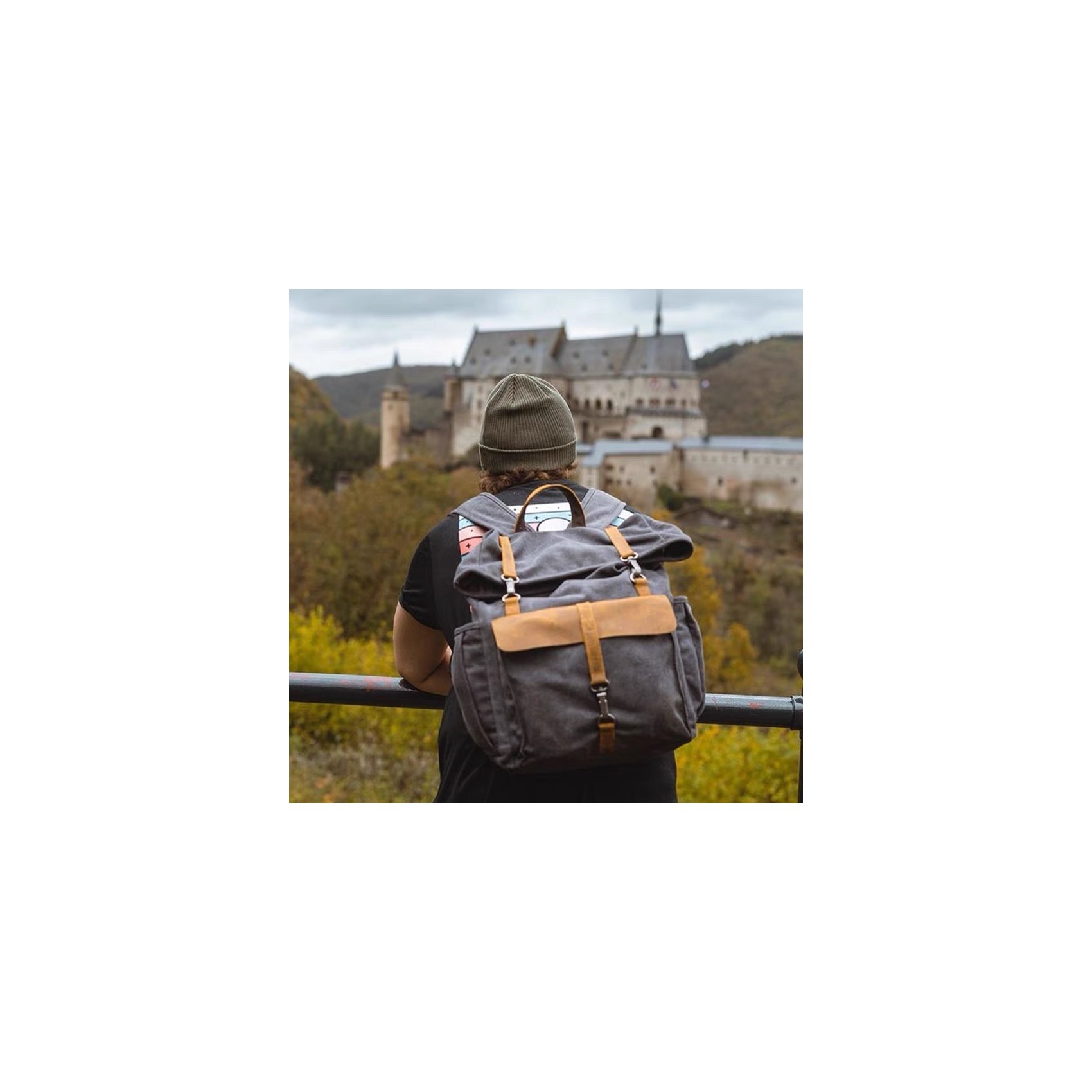 Мужской городской рюкзак Fridrich графит