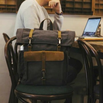 Мужской городской рюкзак Fridrich графит фото