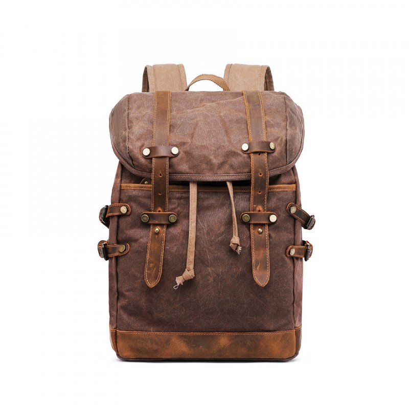 Мужской городской рюкзак Christopher коричневый фото