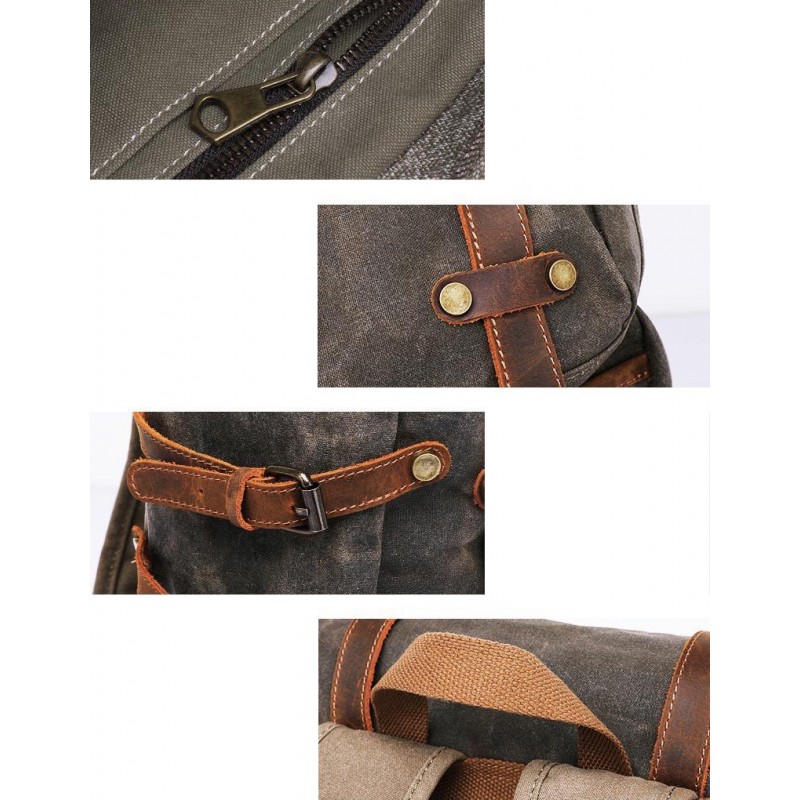 Мужской городской рюкзак Christopher тауп - 7 фото