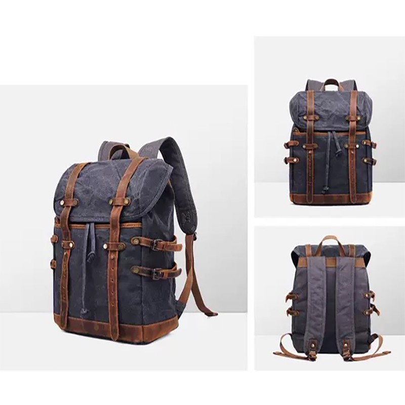 Чоловічий міський рюкзак Christopher графіт - 1 фото