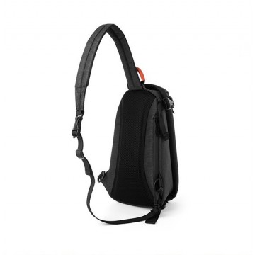 Чоловіча сумка-рюкзак слінг MY на одне плече чорна фото