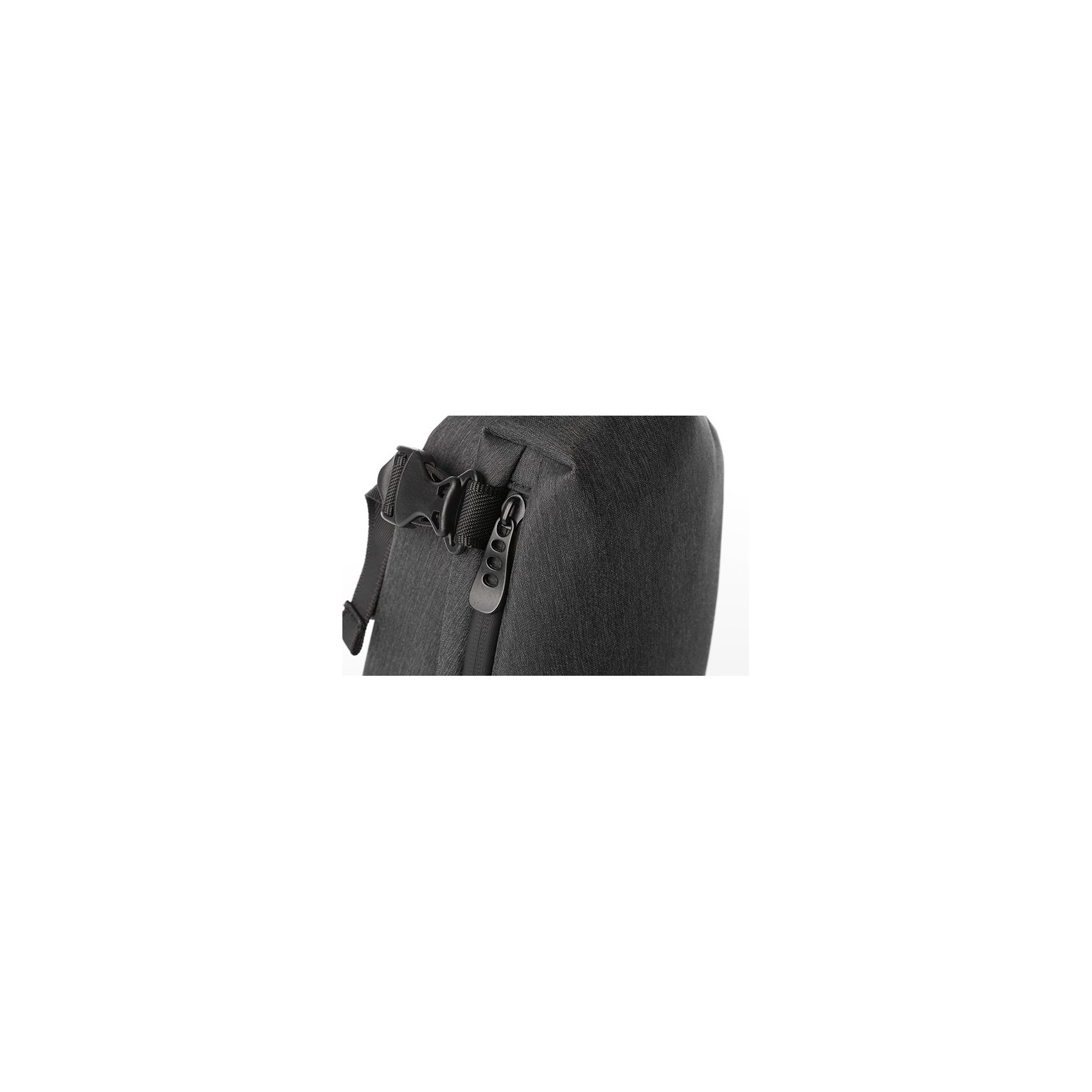 Мужская сумка-рюкзак слинг MY на одно плечо черная