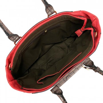 Женская сумка Carmen красная фото