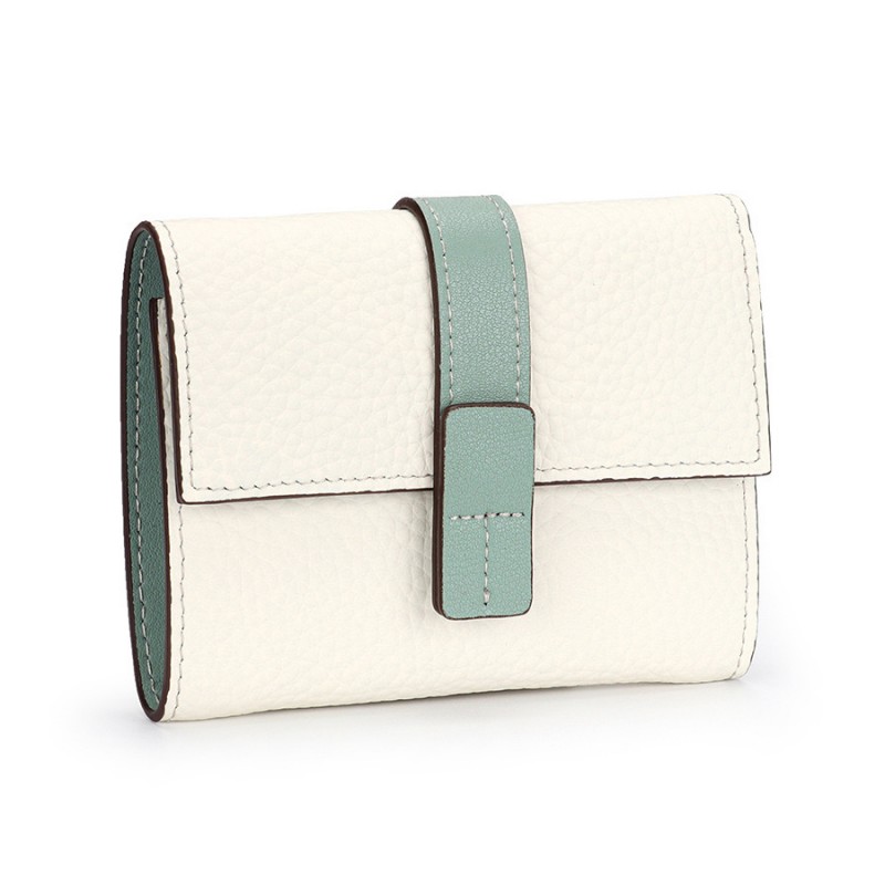 Жіночий шкіряний гаманець Rachel білий