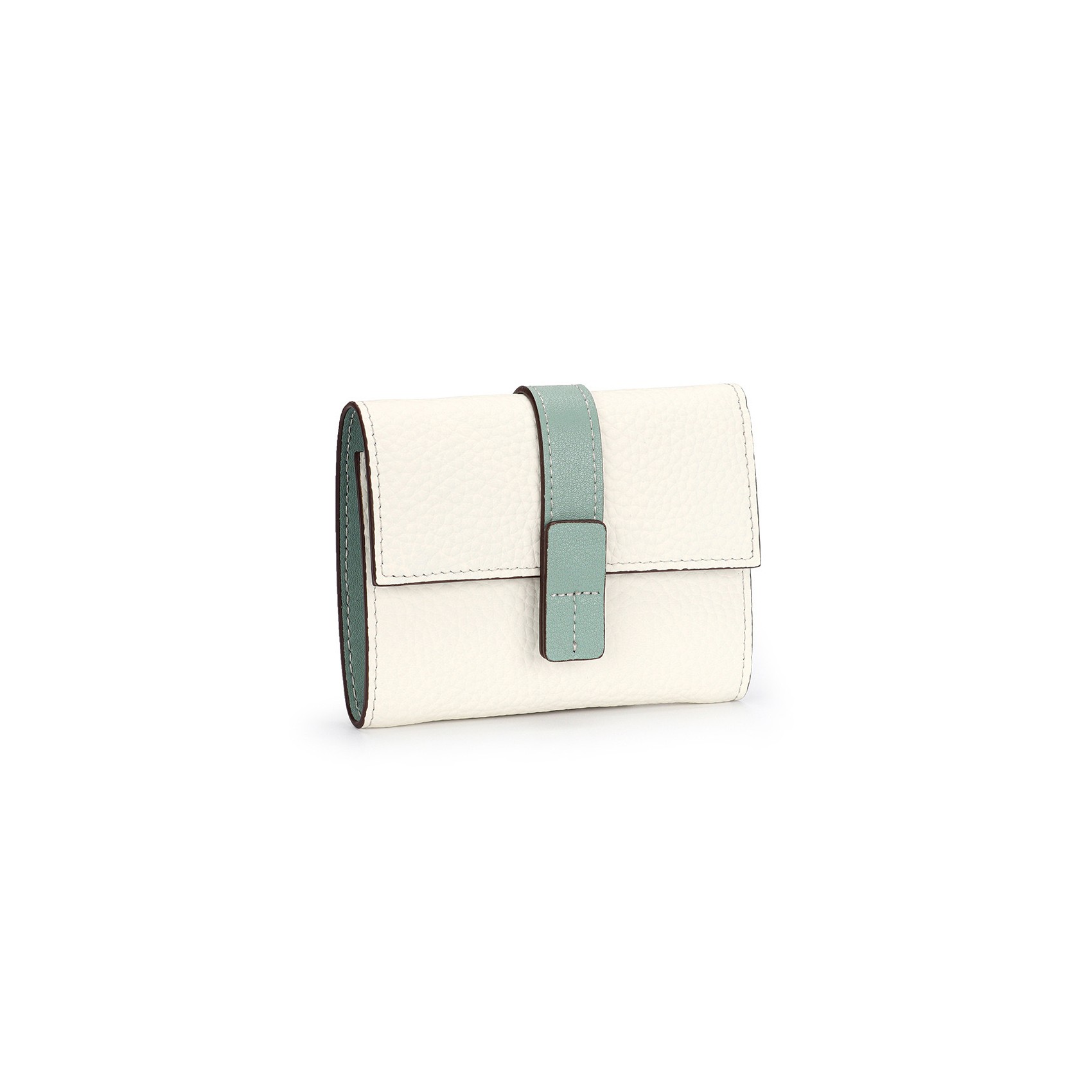 Жіночий шкіряний гаманець Rachel білий