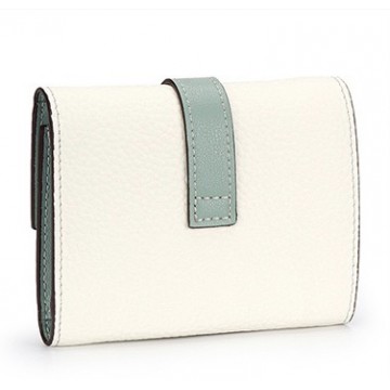 Жіночий шкіряний гаманець Rachel білий фото