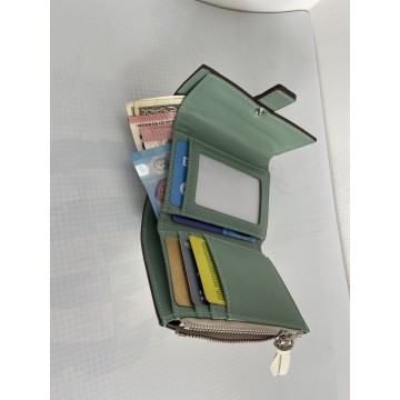 Жіночий шкіряний гаманець Rachel білий фото