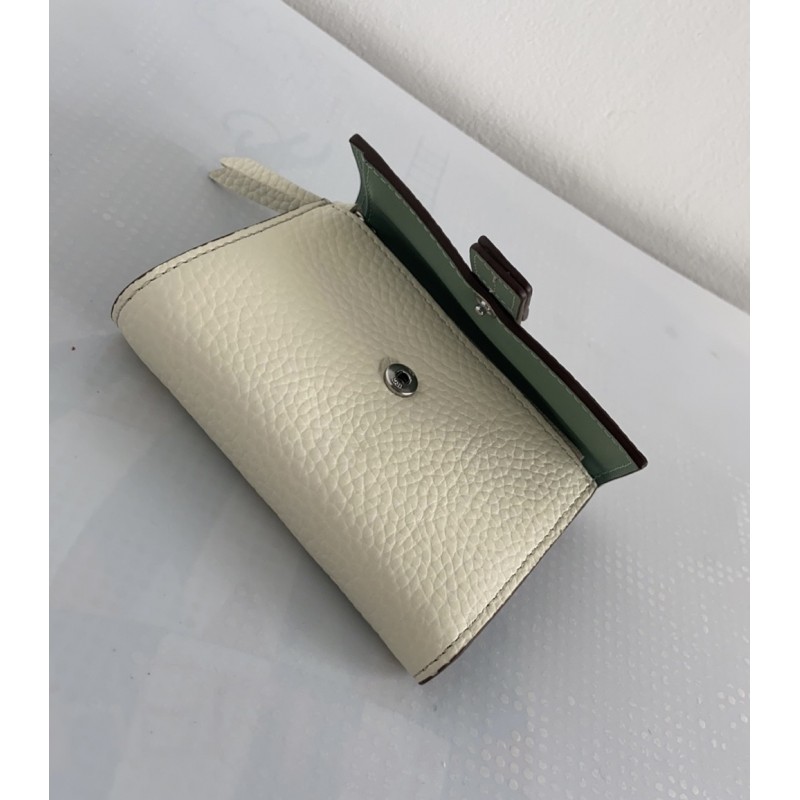 Жіночий шкіряний гаманець Rachel білий - 11 фото