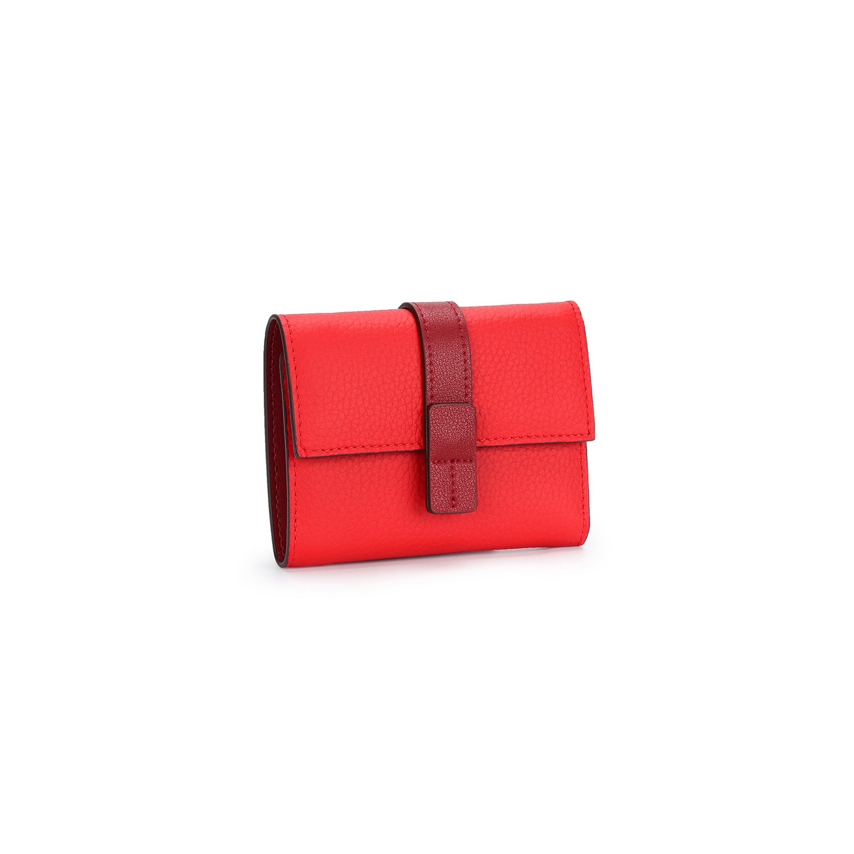 Жіночий шкіряний гаманець Rachel червоний