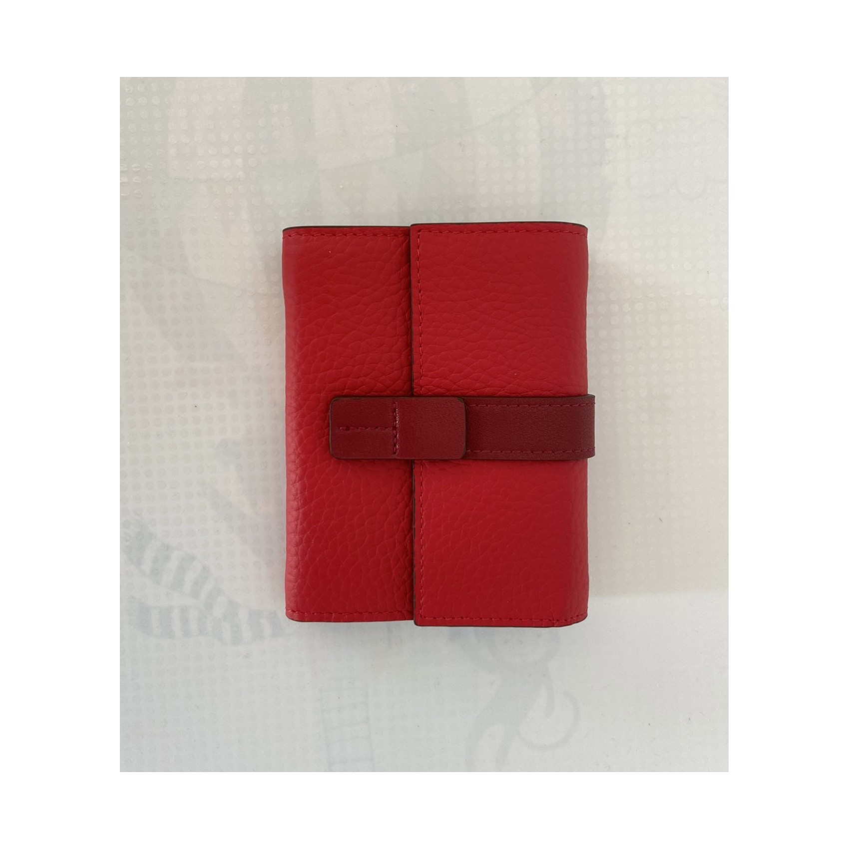 Женский кожаный кошелек Rachel красный