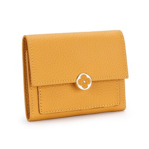 Женский кожаный кошелек Whitney горчичный