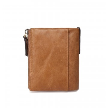 Чоловічий шкіряний гаманець Corrida світло-коричневий фото