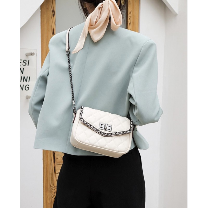 Жіноча сумка-клатч Beverly біла - 3 фото