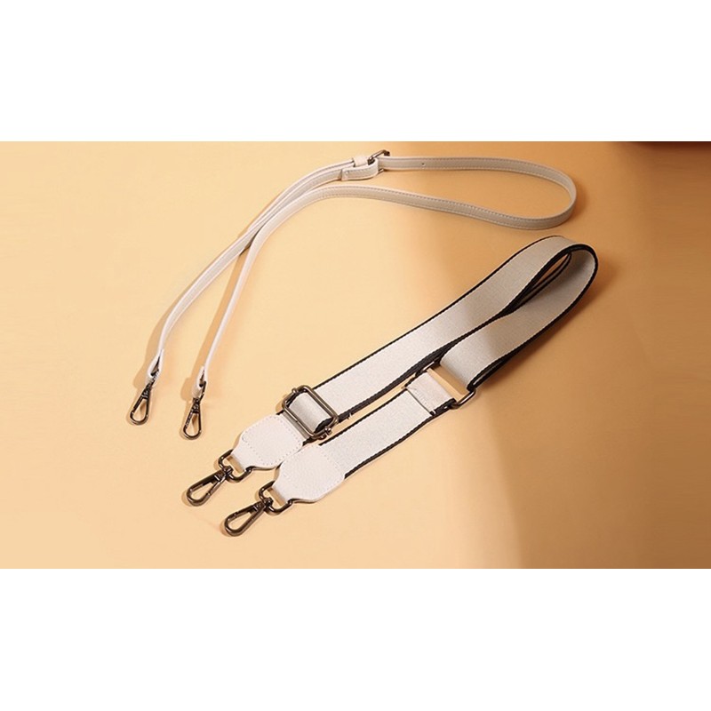 Женская кожаная сумка-клатч Alison молочная - 3 фото