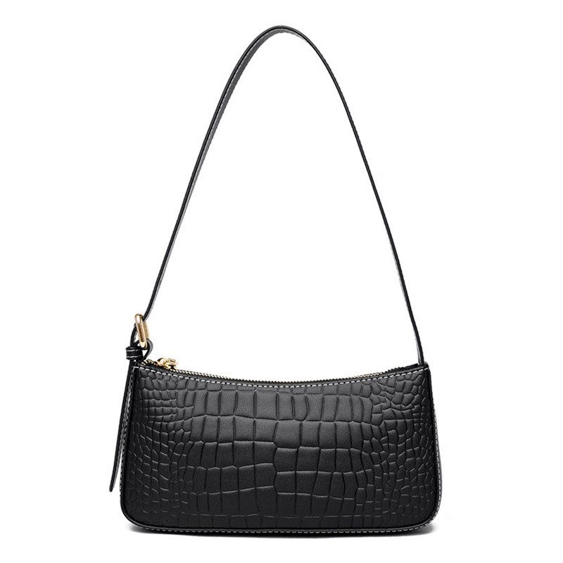 Женская кожаная сумка Ella черная