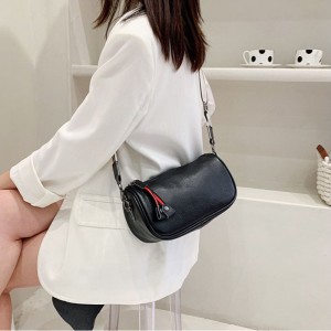 Жіноча шкіряна сумка Alice чорна