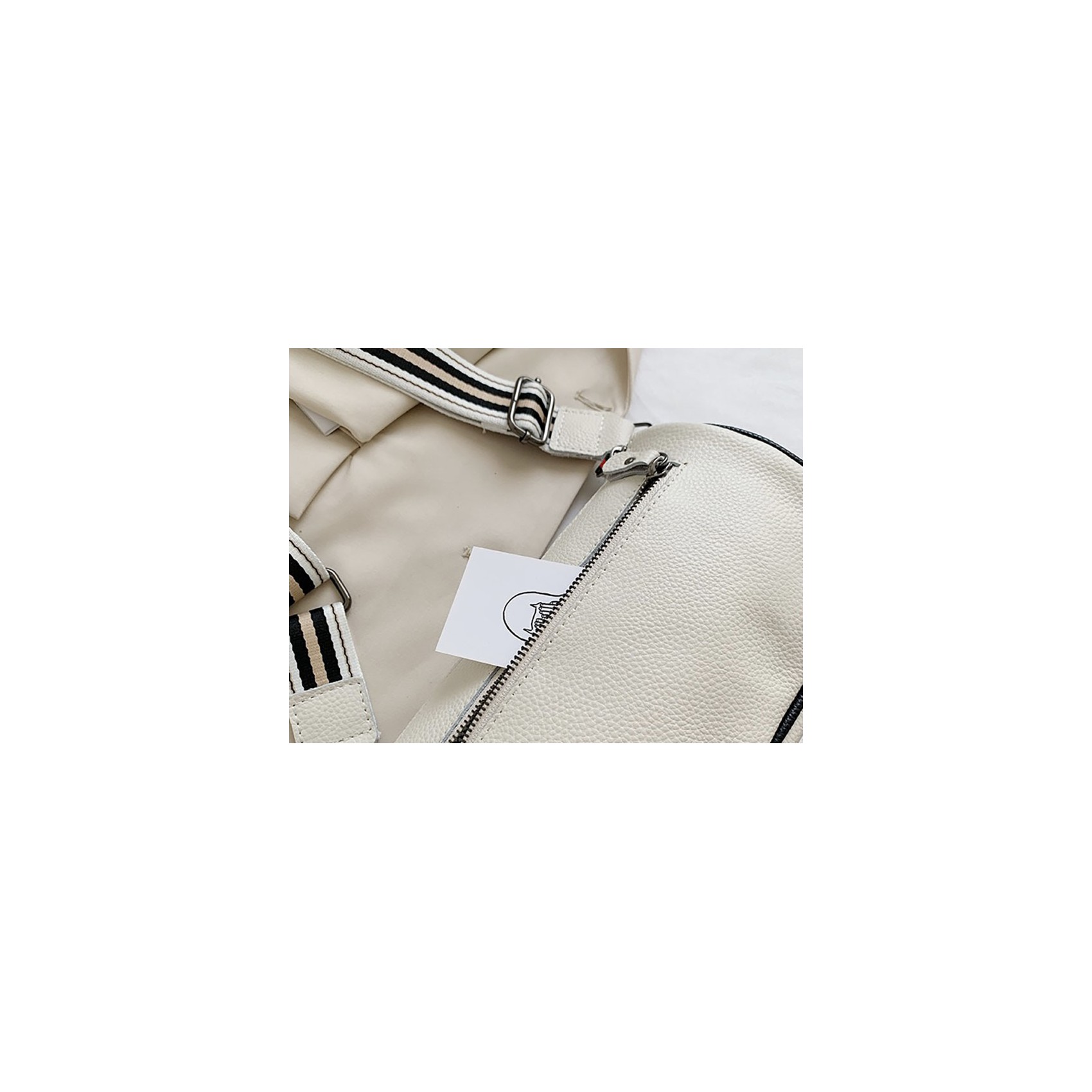 Жіноча шкіряна сумка Alice біла