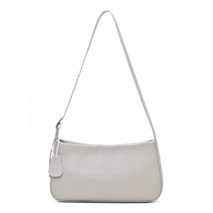 Женская кожаная сумка Julia серая