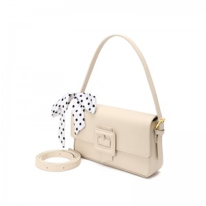 Жіноча сумка-клатч Katie молочна