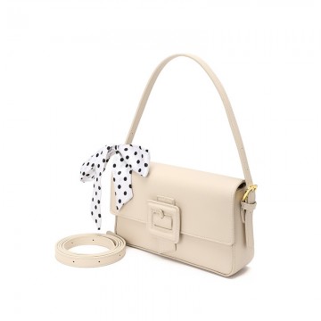 Женская сумка-клатч Katie молочная фото