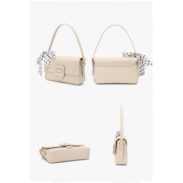 Женская сумка-клатч Katie молочная фото