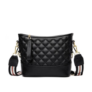 Женская кожаная сумка Janice черная