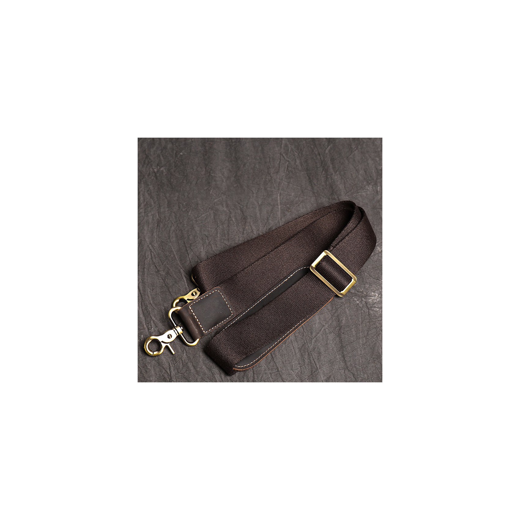 Чоловіча шкіряна ділова сумка Chad темно-коричнева