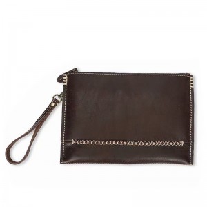 Шкіряний чохол сумка для планшета Daniel темно-коричневий