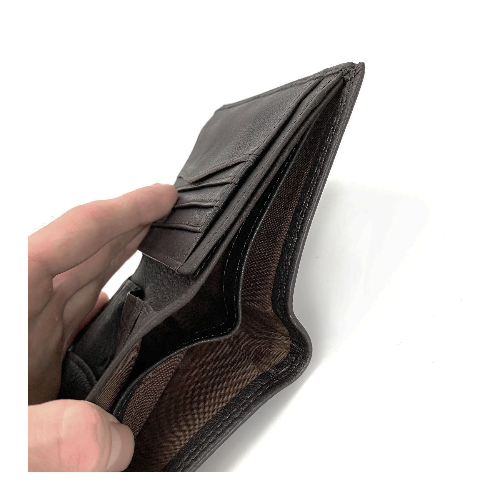 Чоловічий шкіряний гаманець Bull чорний